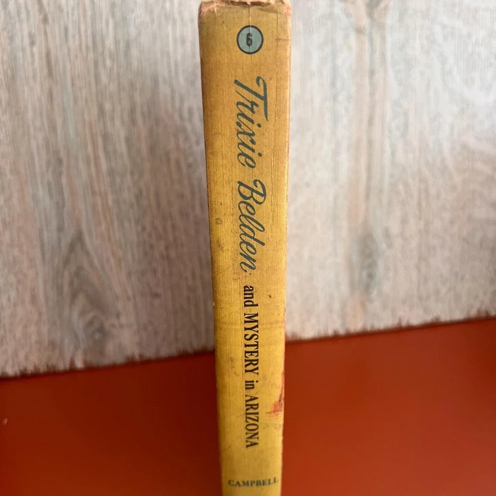 Trixie‎ Belden and Mystery in Arizona, vintage YA hardcover 1965